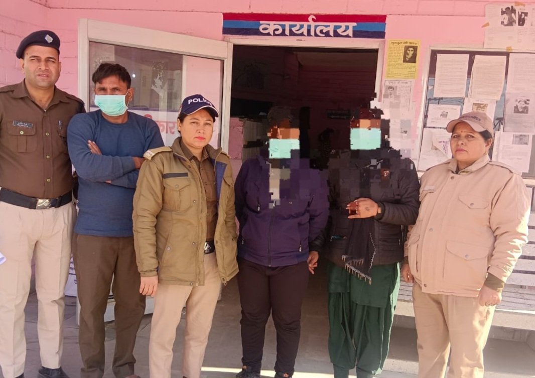 सिडकुल क्षेत्र में चल रहे जिस्मफरोशी के धंधे को पुलिस ने पकड़ा