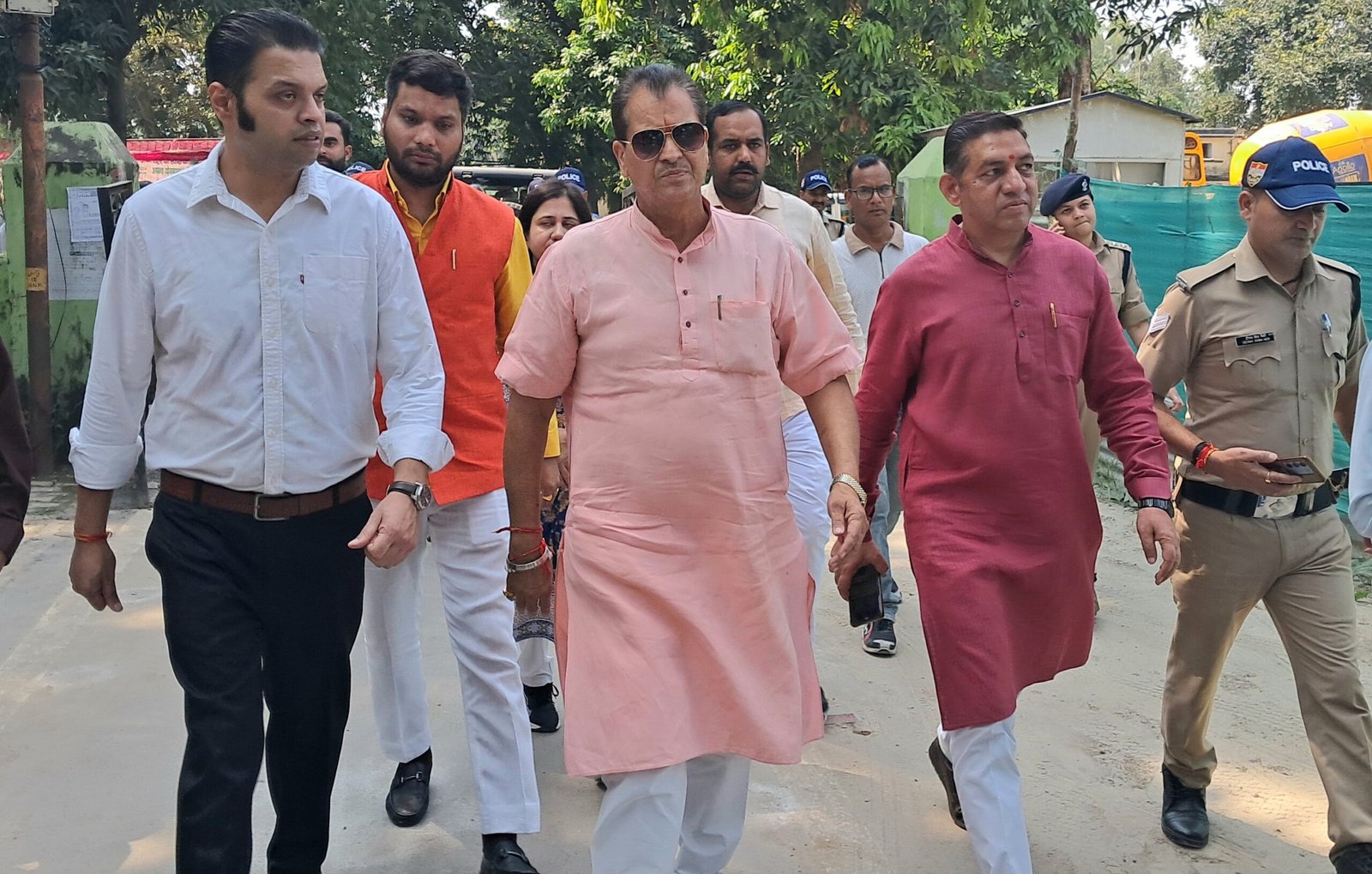 मंत्री प्रेमचंद अग्रवाल ने नगर निगम की निर्माणाधीन बिल्डिंग का किया निरीक्षण