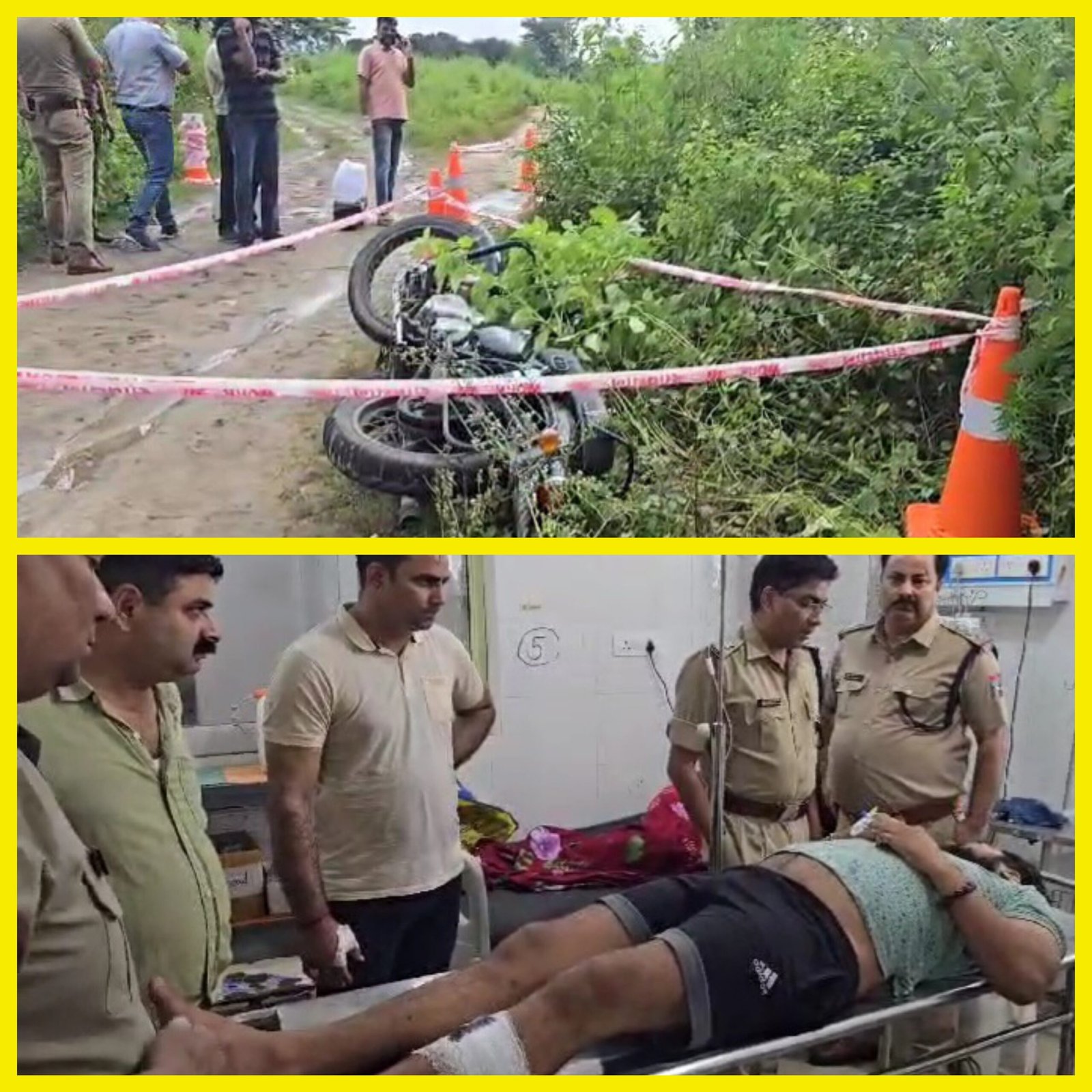 सिडकुल में फायरिंग करने वाले बदमाशों की पुलिस से मुठभेड़, दो की टांग में लगी गली