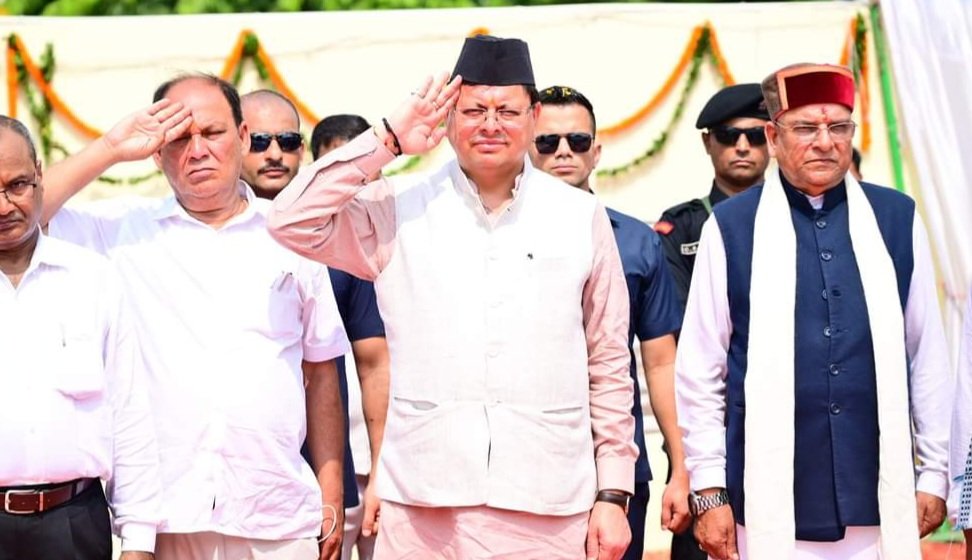 खटीमा गोलीकांड की बरसी पर मुख्यमंत्री में शहीदों को किया नमन