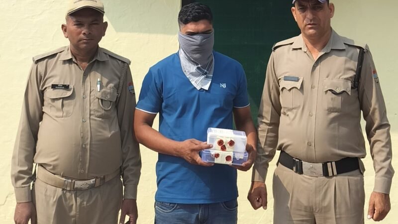 पुलिस ने पकड़ा नशे का सौदागर, दो करोड़ की MDMA ड्रग्स बरामद