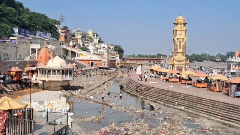 जल विहीन हुई हरकी पैड़ी, नहीं पहुंच रहा जल, जानिए कारण