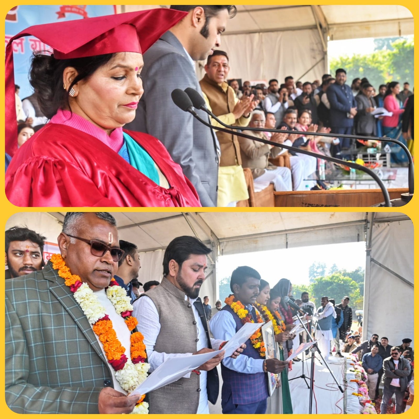 शहर की सरकार: मेयर किरन जैसल और सभी पार्षदों ने ली शपथ