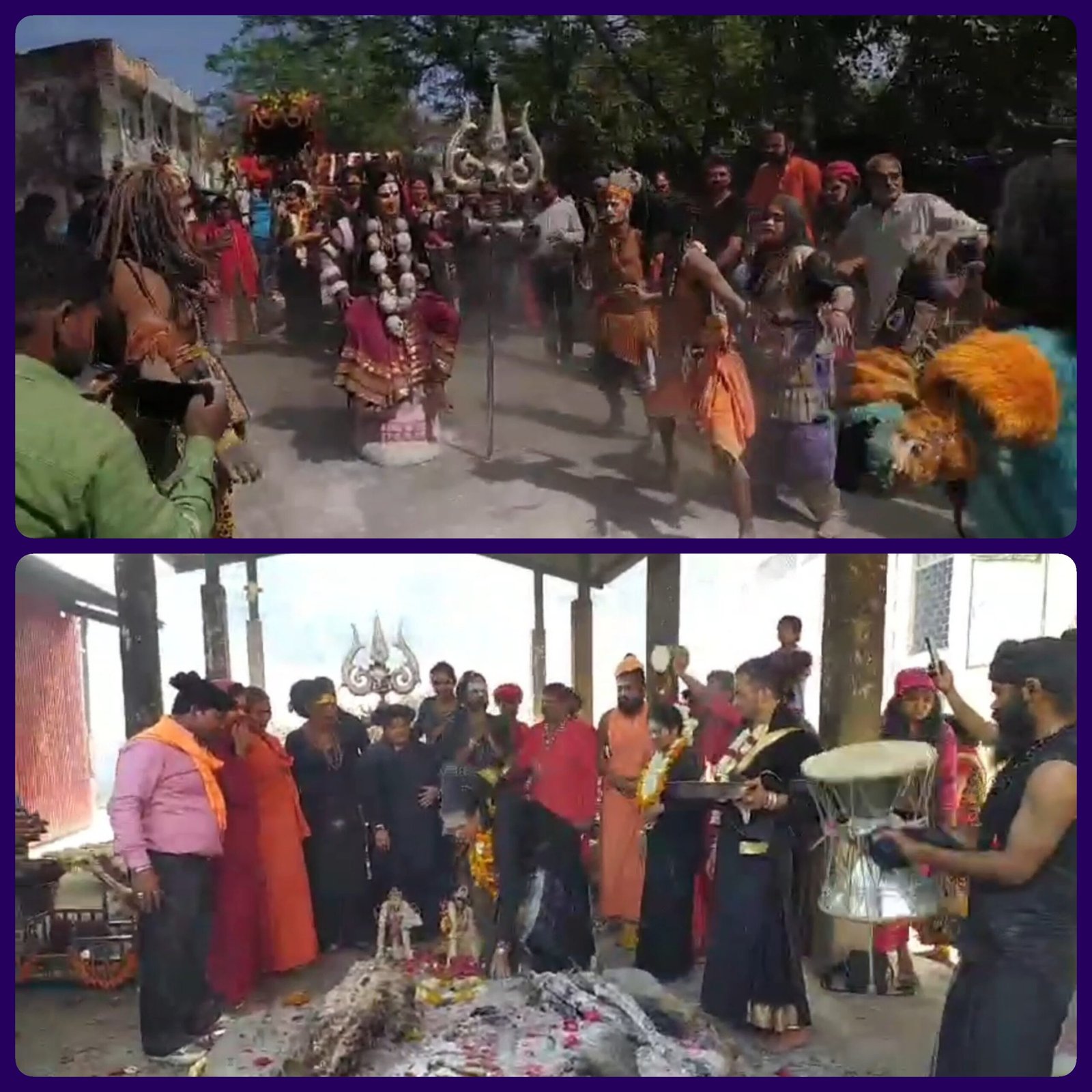 कितनी विचित्र है मसाने की होली, किन्नरों ने चिता की राख को गुलाल की तरह उड़ाया