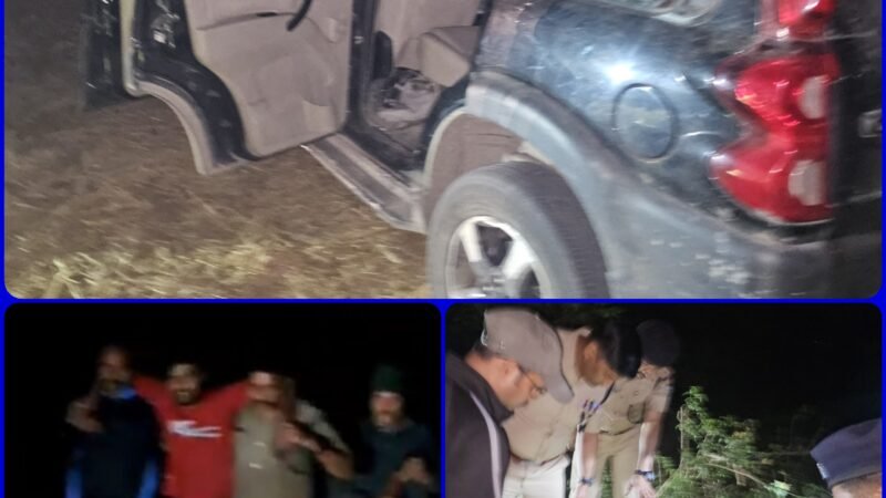 हमलावरों की घेराबंदी के दौरान पुलिस के साथ हुई मुठभेड़, ज्वालापुर में दिनदहाड़े की थी फायरिंग