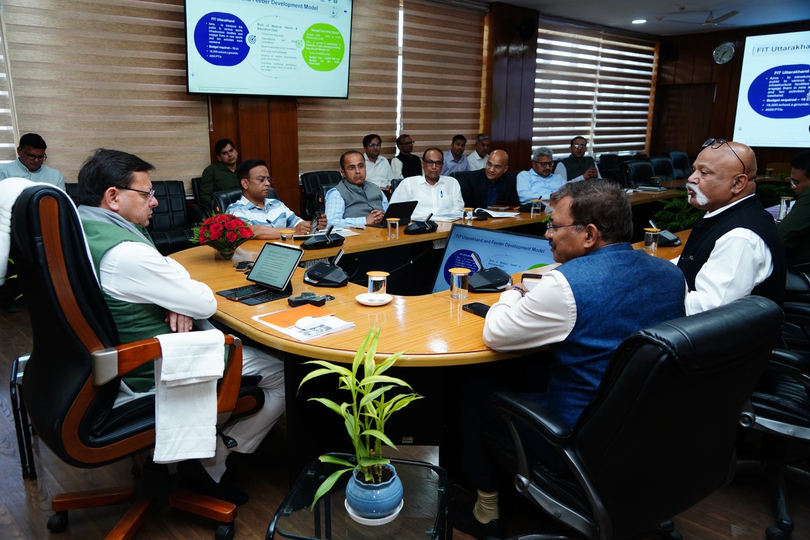 फिट उत्तराखण्ड अभियान के लिए बनाया जाय एक्शन प्लान, सीएम ने दिए निर्देश