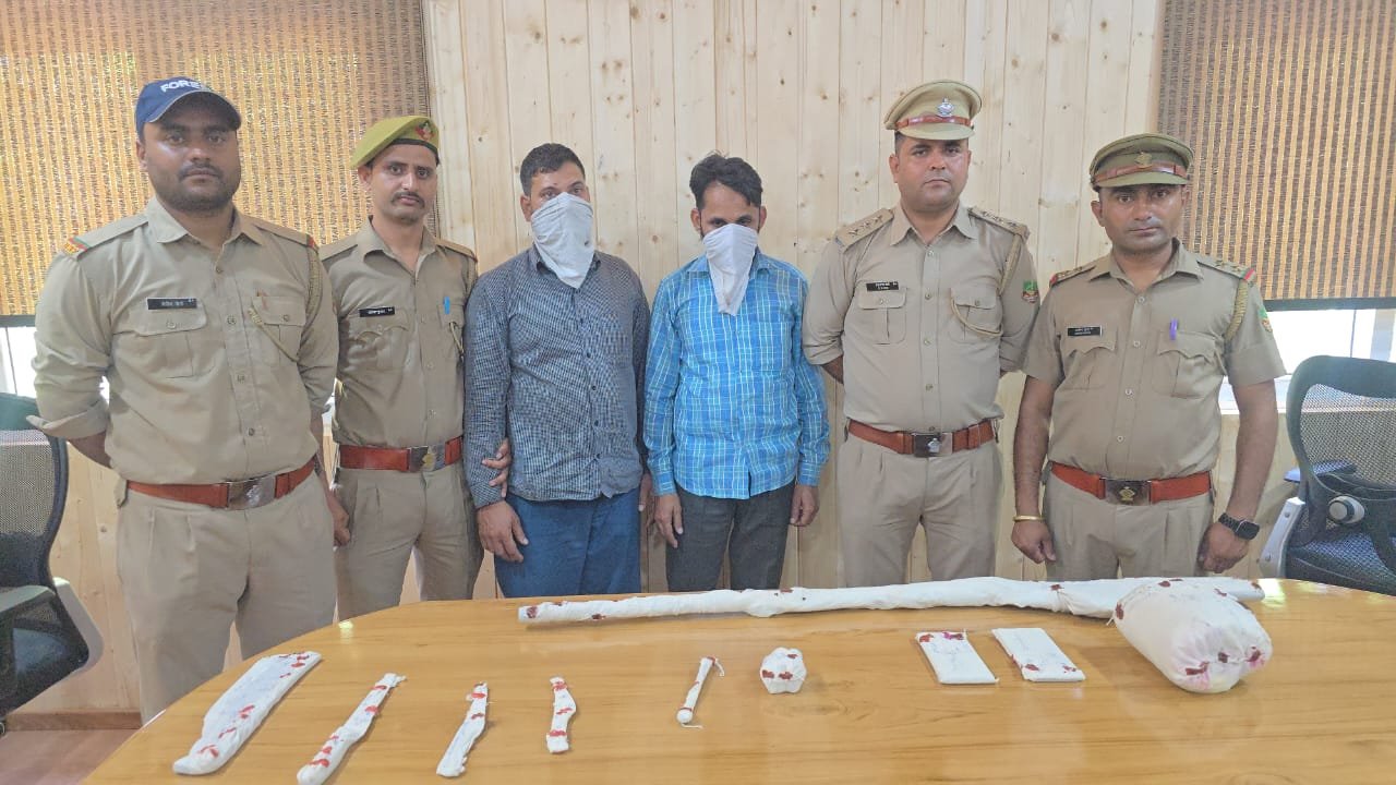 वन्यजीवों के शिकार को घात लगाए बैठे थे शिकारी, वन विभाग ने दबोच लिया