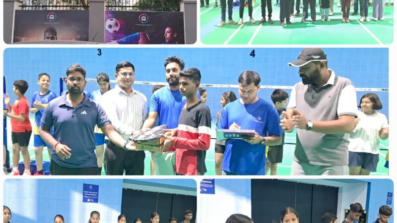 हरिद्वार स्पोर्ट्स कांप्लेक्स में बैडमिंटन खिलाड़ियों की फ्री ट्रेनिंग चालू, खिलाड़ियों को बांटी गई स्पोर्ट्स किट