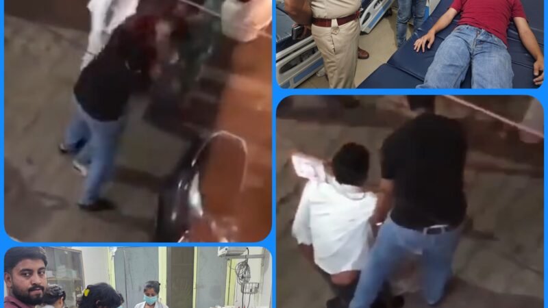 दो गुटों की झड़प में हुई फायरिंग, अपनी ही गोली लगकर घायल हुआ एक हमलावर, देखिए खतरनाक वीडियो