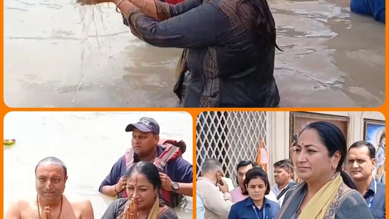 हरिद्वार पहुंचीं दिल्ली के सीएम रेखा गुप्ता, बोलीं यमुना को भी बनाएंगे मां गंगा सा स्वच्छ और निर्मल