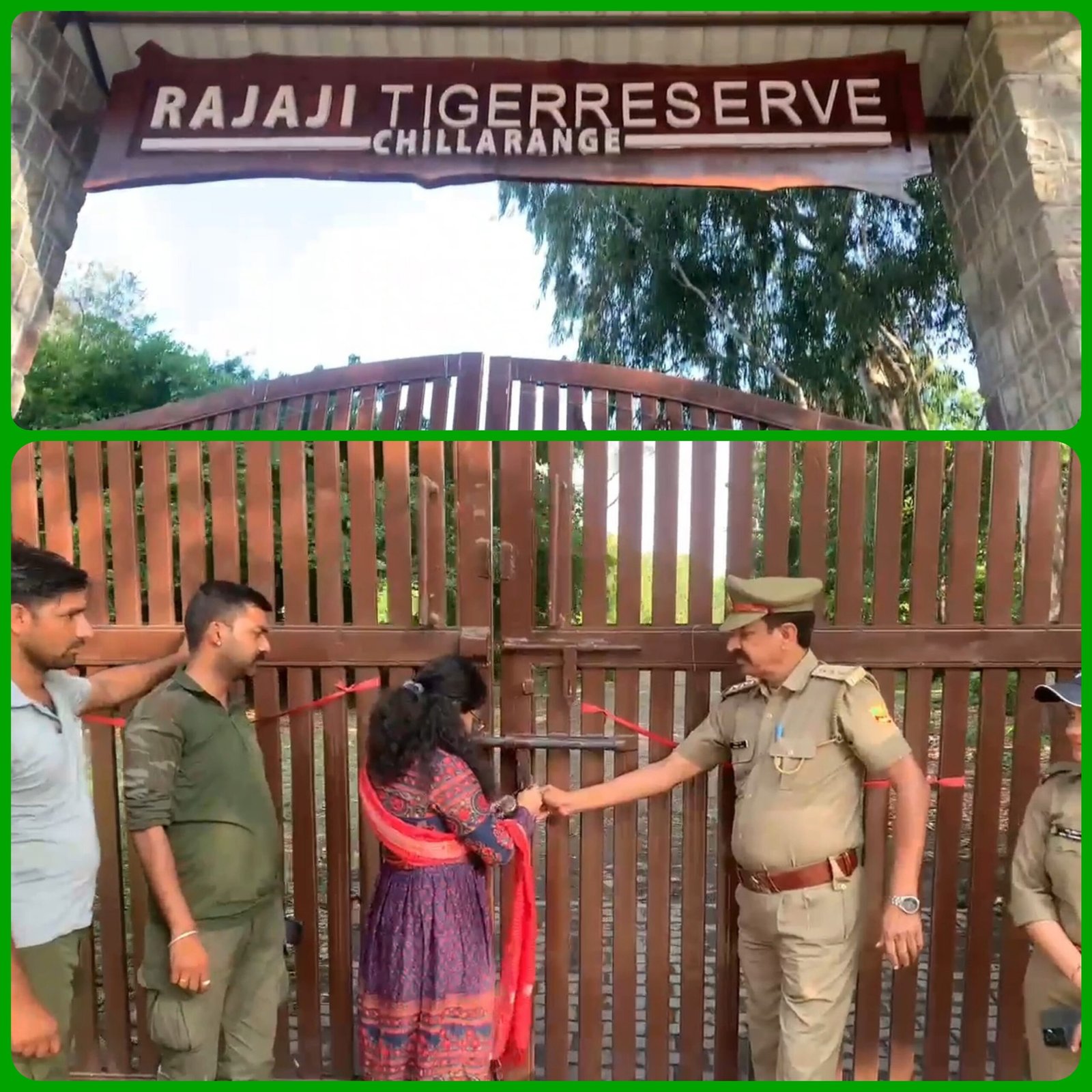 सैलानियों के लिए बंद किए राजाजी टाइगर रिजर्व के गेट