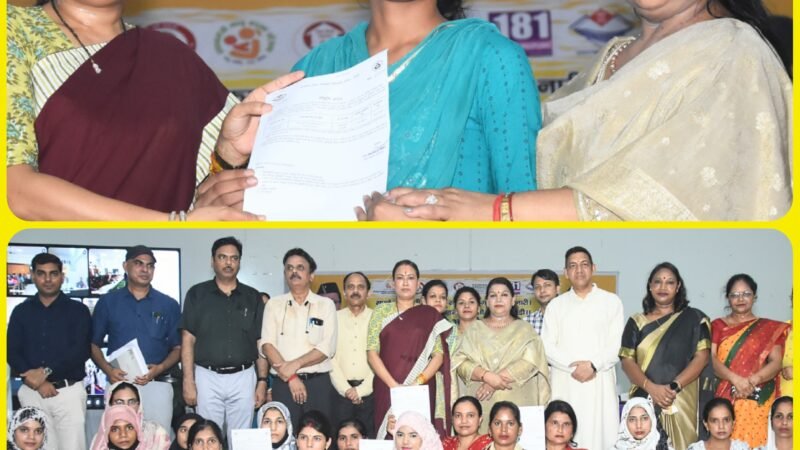 मंत्री रेखा आर्या के हाथों नियुक्ति पत्र पाकर उत्साहित दिखीं आंगनबाड़ी वर्कर्स और सहायिकाएं