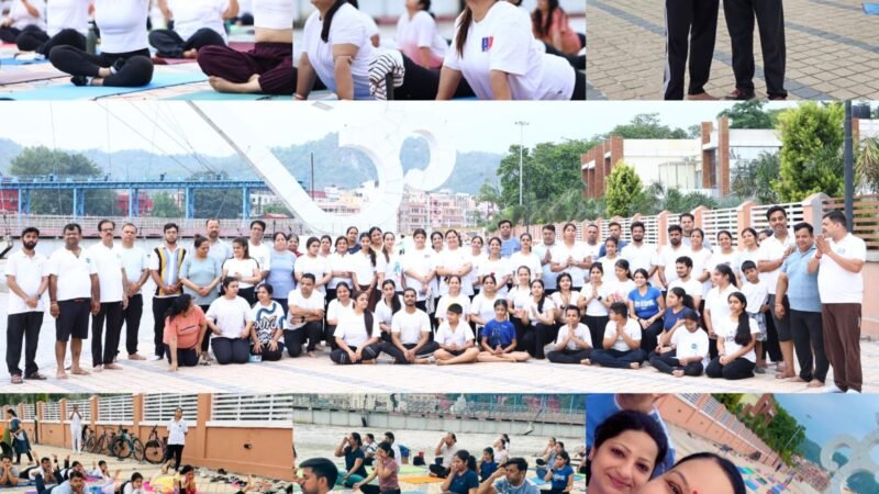 योग दिवस: जाह्नवी शाखा भारत विकास परिषद के संयोजन में योग कैंप का आयोजन