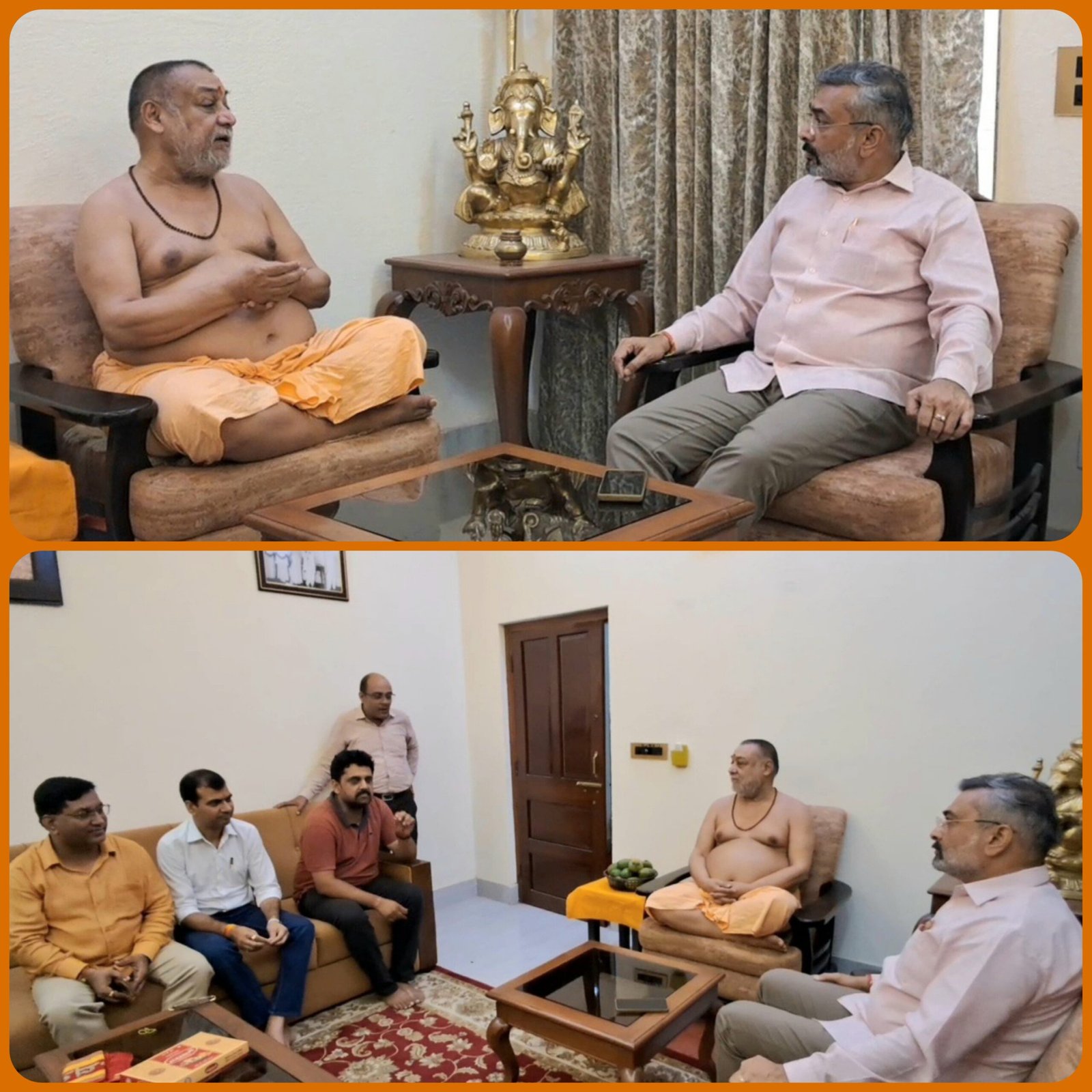 गुरु पूर्णिमा पर भाजपा नेता-विधायक साधु संतों की करेंगे चरण वंदना, जानिए