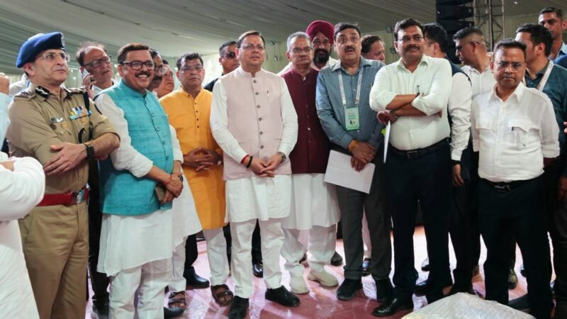 केंद्रीय गृहमंत्री के दौरे से पहले व्यवस्थाओं का जायजा लेने पहुंचे मुख्यमंत्री