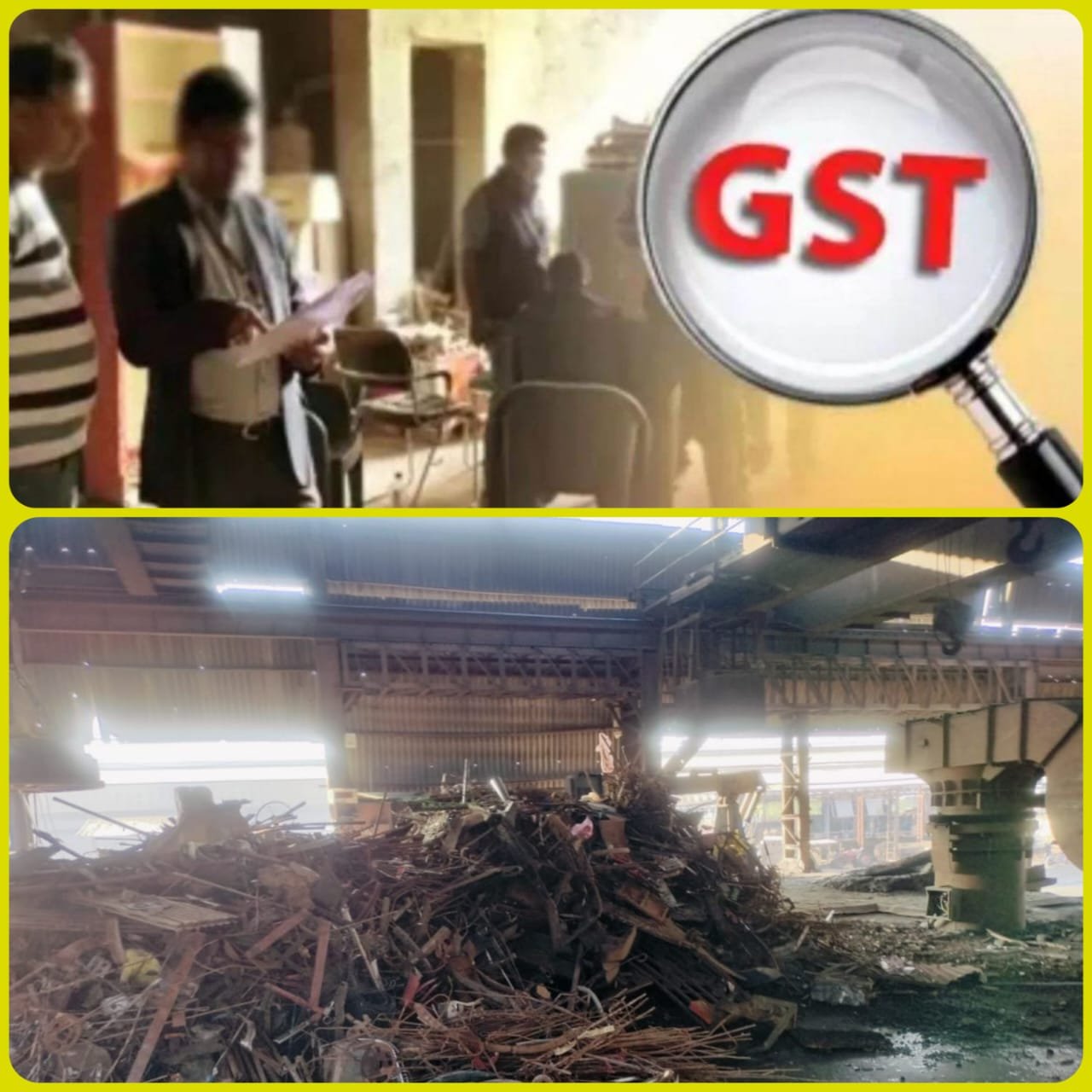 जीएसटी की विशेष अनुसंधान शाखा ने मारी रेड, बड़े पैमाने पर टैक्स की चोरी पकड़ी गई। मौके पर डेढ़ करोड़ जमा कराए