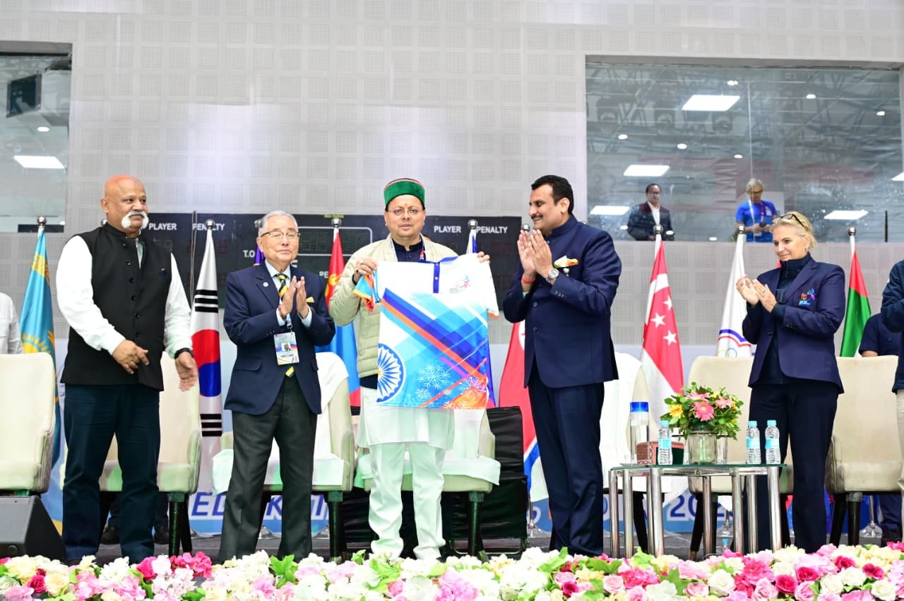 ‘एशियन ओपन शॉर्ट ट्रैक स्पीड स्केटिंग ट्रॉफी-2025’ की मेजबानी उत्तराखण्ड को मिलना गर्व का विषय – सीएम