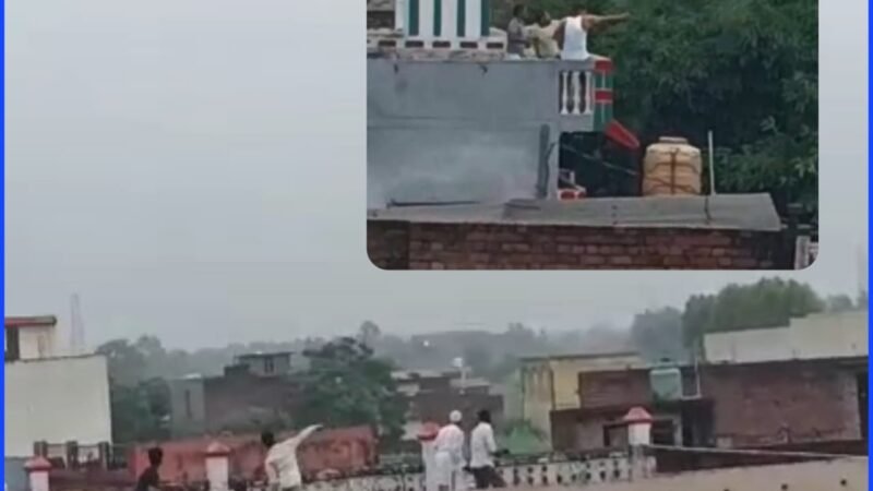दो पक्षों के विवाद के जमकर पथराव, फायरिंग भी हुई, वीडियो वायरल होने के बाद पुलिस हरकत में