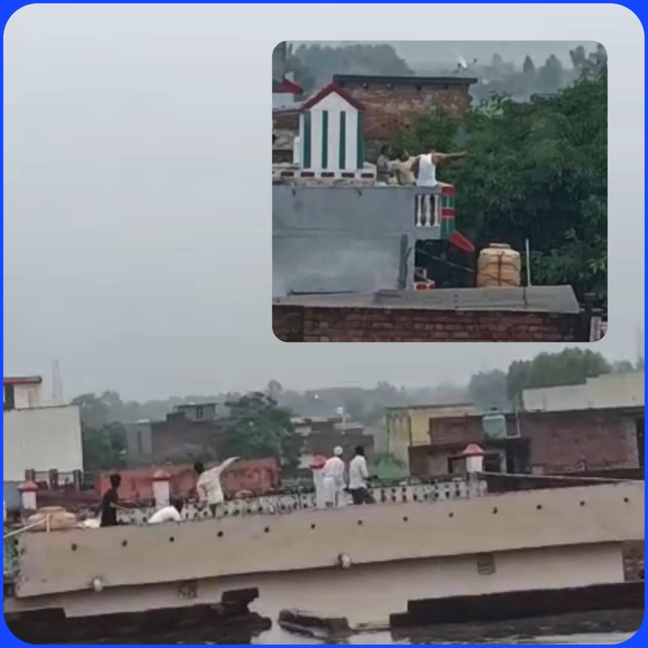 दो पक्षों के विवाद के जमकर पथराव, फायरिंग भी हुई, वीडियो वायरल होने के बाद पुलिस हरकत में