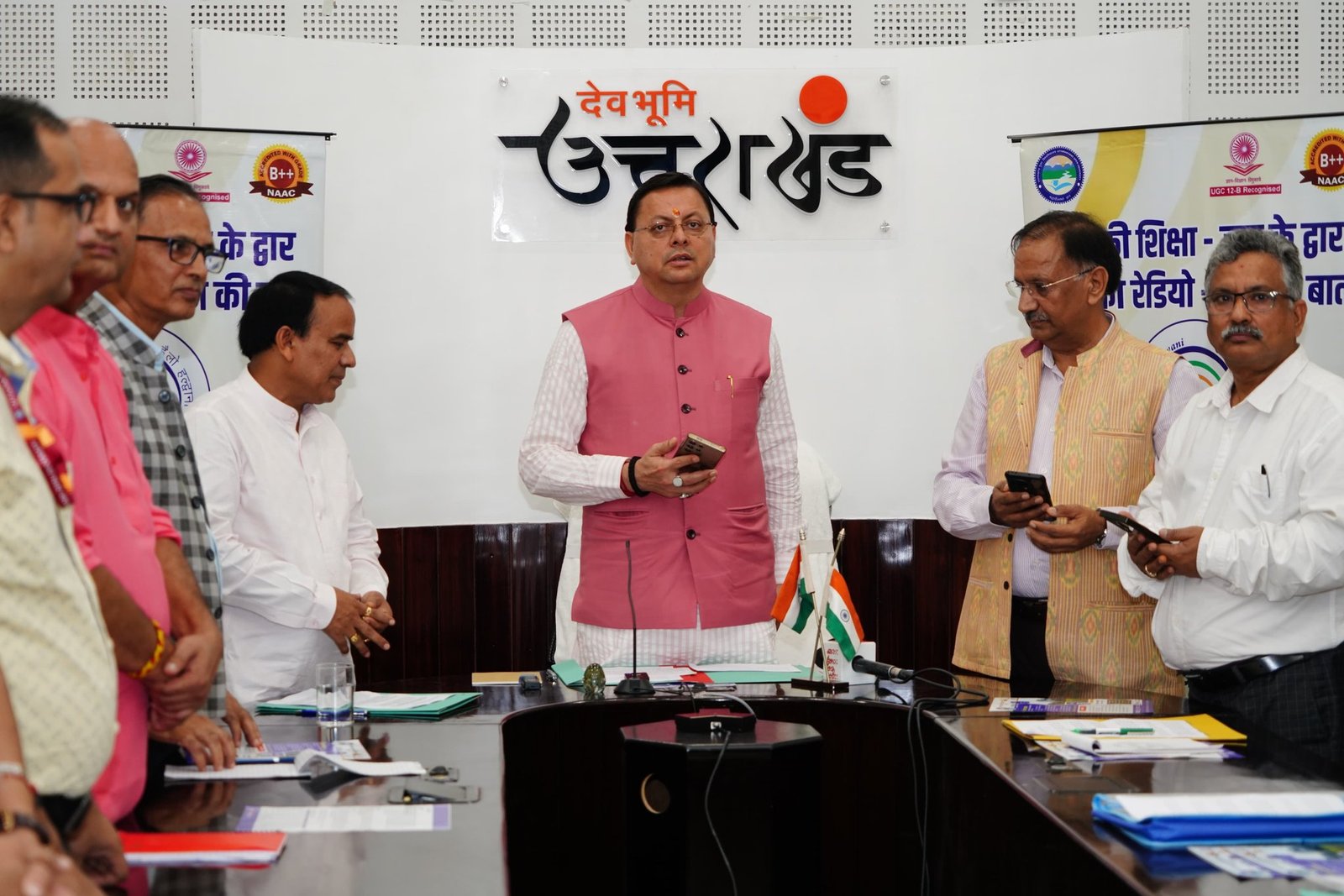 हेलो हल्द्वानी सामुदायिक रेडियो ऐप का मुख्यमंत्री ने किया उद्घाटन