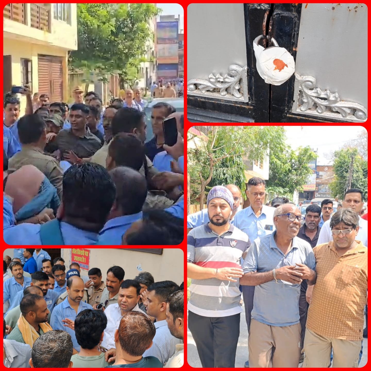 इलाज में लापरवाही पर फैक्ट्री कर्मचारी की मौत, अस्पताल में हुआ खूब हंगामा, प्रशासन ने सील किया