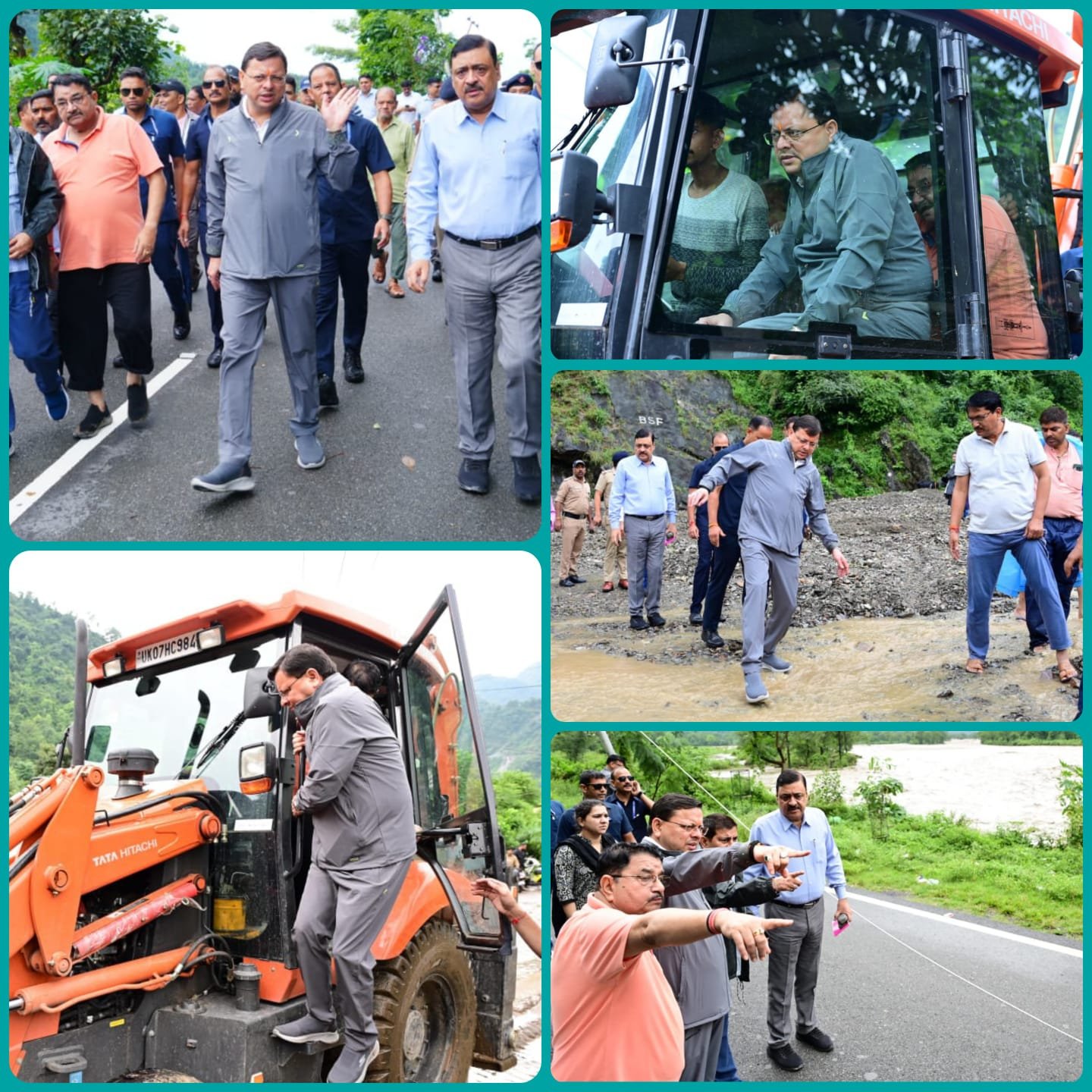बादल फटने से देहरादून में कई जगह तबाही, मुख्यमंत्री ने अधिकारियों के साथ किया स्थलीय निरीक्षण