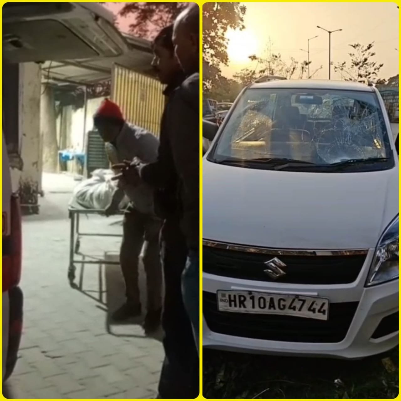 पार्किंग में हुआ विवाद, कार सवार पर कर्मचारी को गाड़ी चढ़ाकर मारने का आरोप, अरेस्ट