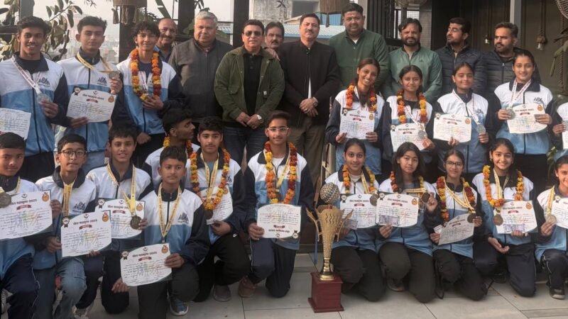 मुख्यमंत्री चैंपियंस ट्रॉफी में हरिद्वार की टीम का शानदार प्रदर्शन, विजेता खिलाड़ियों का हुआ स्वागत