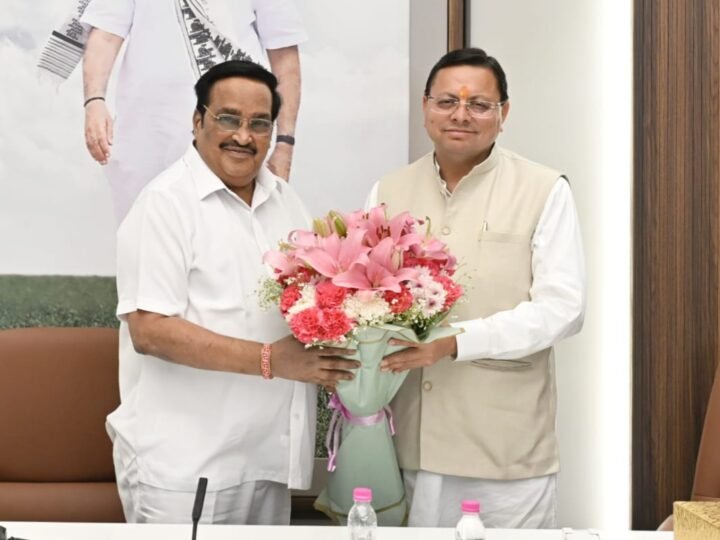 केंद्रीय जल शक्ति मंत्री से मिले मुख्यमंत्री, कुंभ 2027 को लेकर की ये मांग