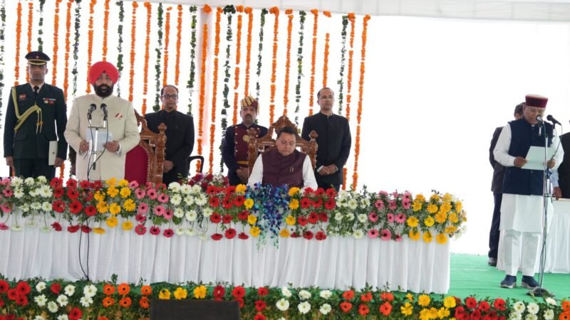 उत्तराखंड में मंत्रिमंडल का विस्तार, 5 नए कैबिनेट मंत्री बने