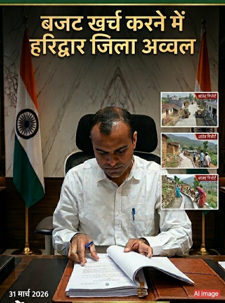 उपलब्धि: हरिद्वार में जिला योजना का सौ फीसदी बजट खर्च, अन्य योजनाओं में भी बढ़त