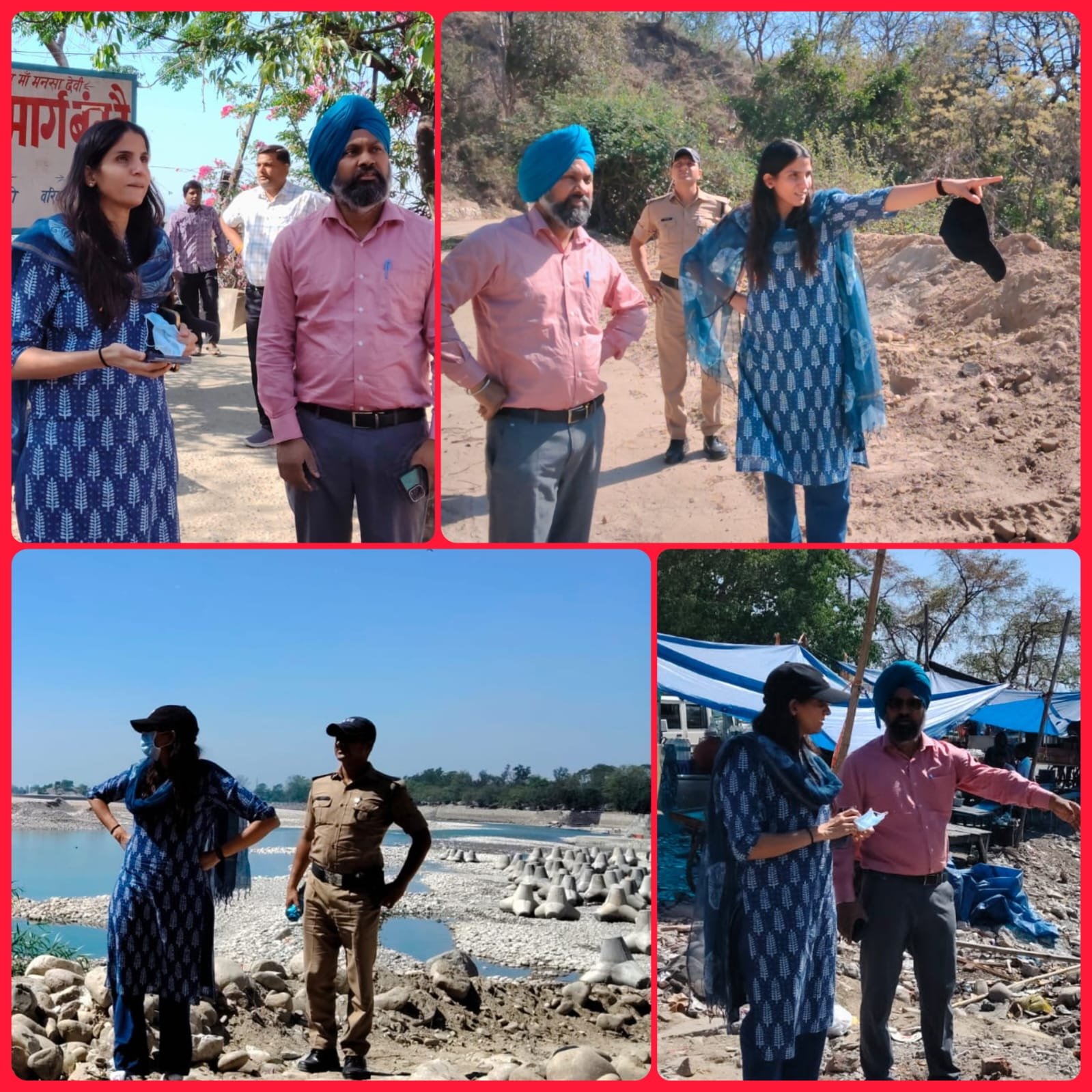 कुंभ मेला: काउंटडाउन शुरू, अमृत स्नान की तैयारी को लेकर मेलाधिकारी ने किया स्थलीय निरीक्षण