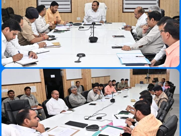 पीठ बाजार में सिंगल यूज प्लास्टिक हो बंद, अवैध अतिक्रमण पर भी लगे लगाम, डीएम के सख्त निर्देश