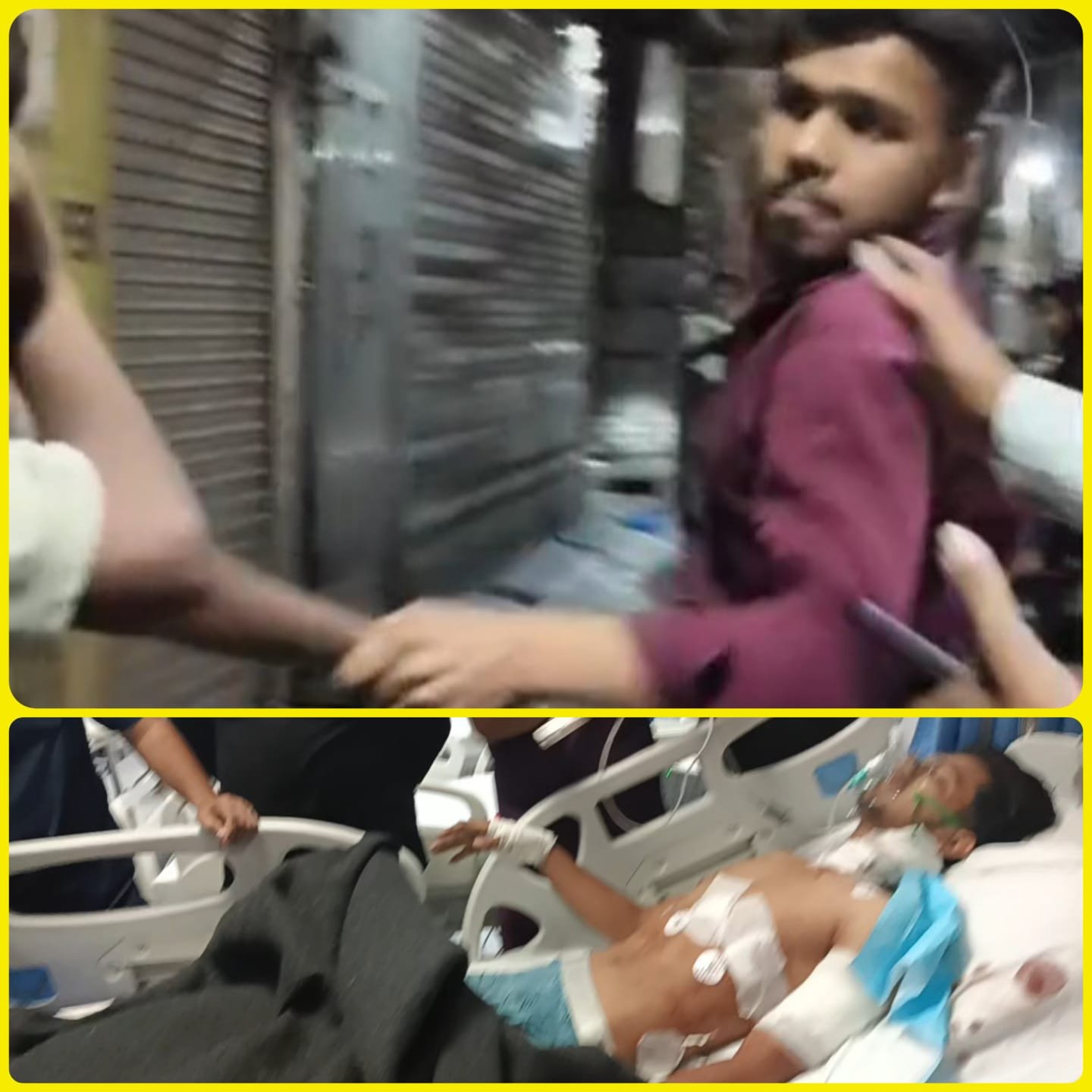 मामूली विवाद पर दबंगों ने युवक को बेल्ट से बेरहमी से पीटा, युवक की हालत गंभीर
