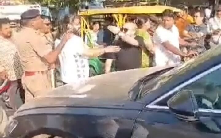 पुलिस को हेकड़ी दिखाने वाले ऑडी सवार लोगों पर एक्शन, मुकदमा दर्ज