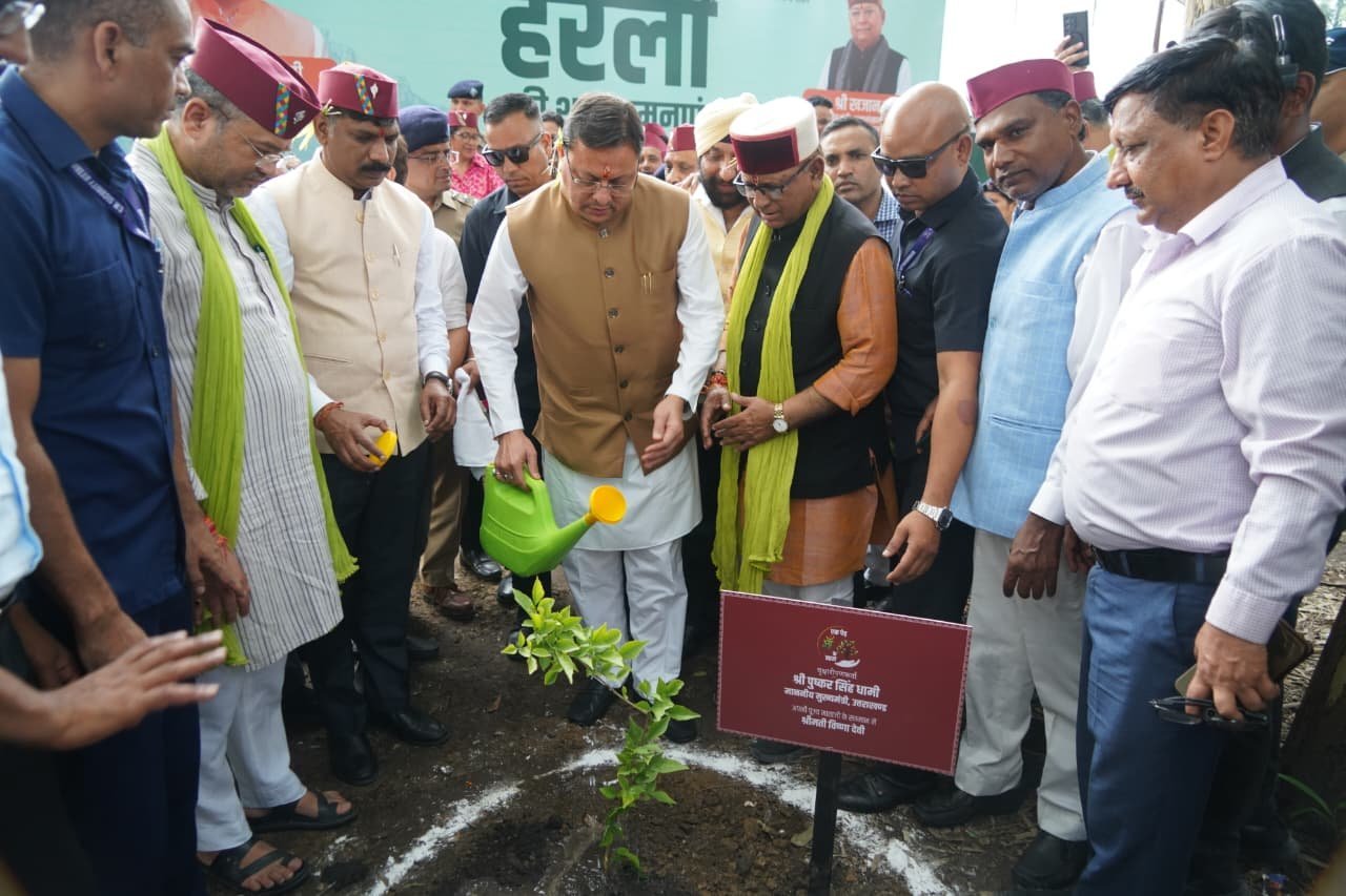 हरेला केवल त्योहार नहीं, बल्कि प्रकृति संरक्षण का संकल्प, पूरे प्रदेश में लगेंगे 10 लाख पौधे – मुख्यमंत्री