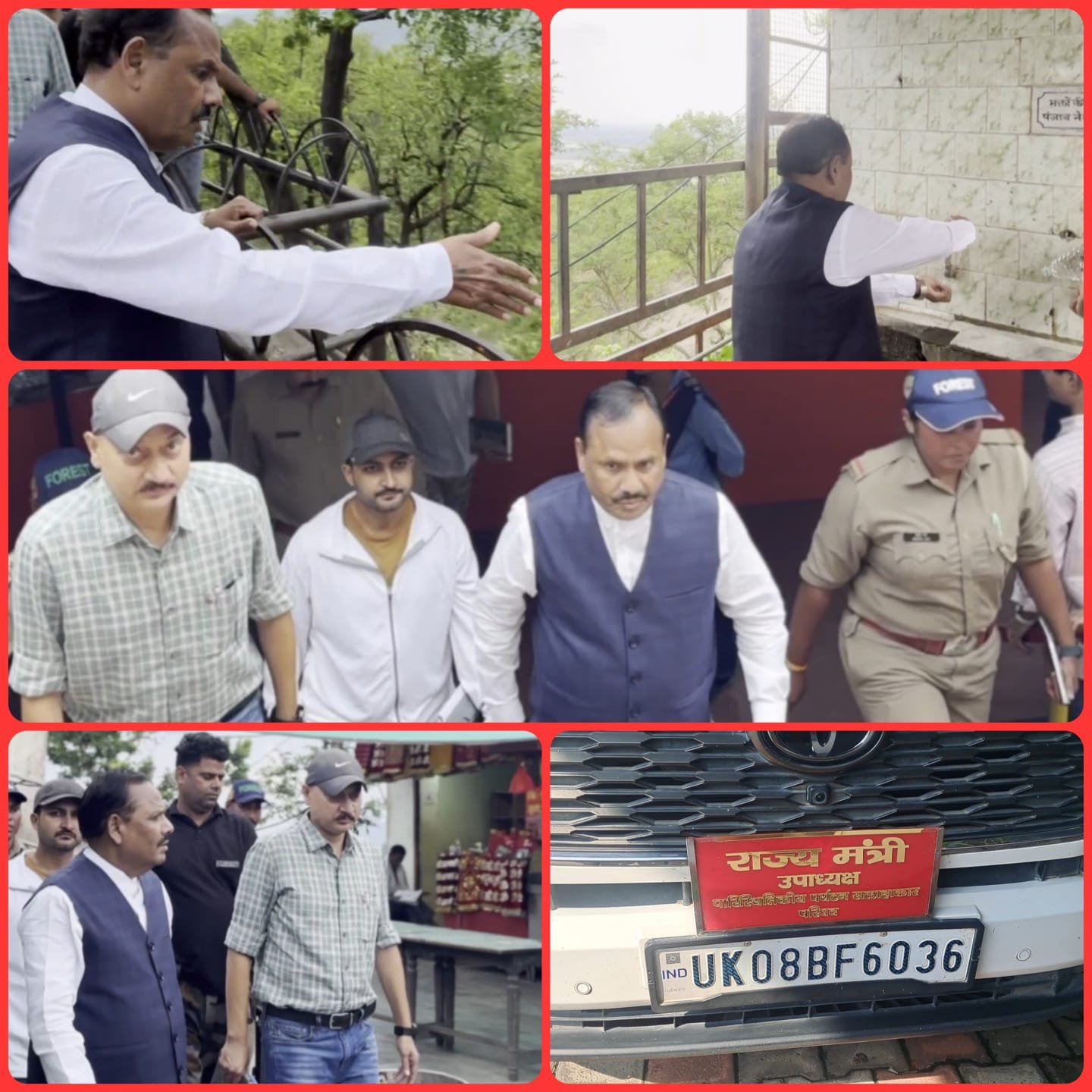 औचक निरीक्षण: चंडी देवी मंदिर परिसर में गंदगी देख नाराज हुए दर्जाधारी मंत्री, रोपवे कंपनी को सख्त चेतावनी