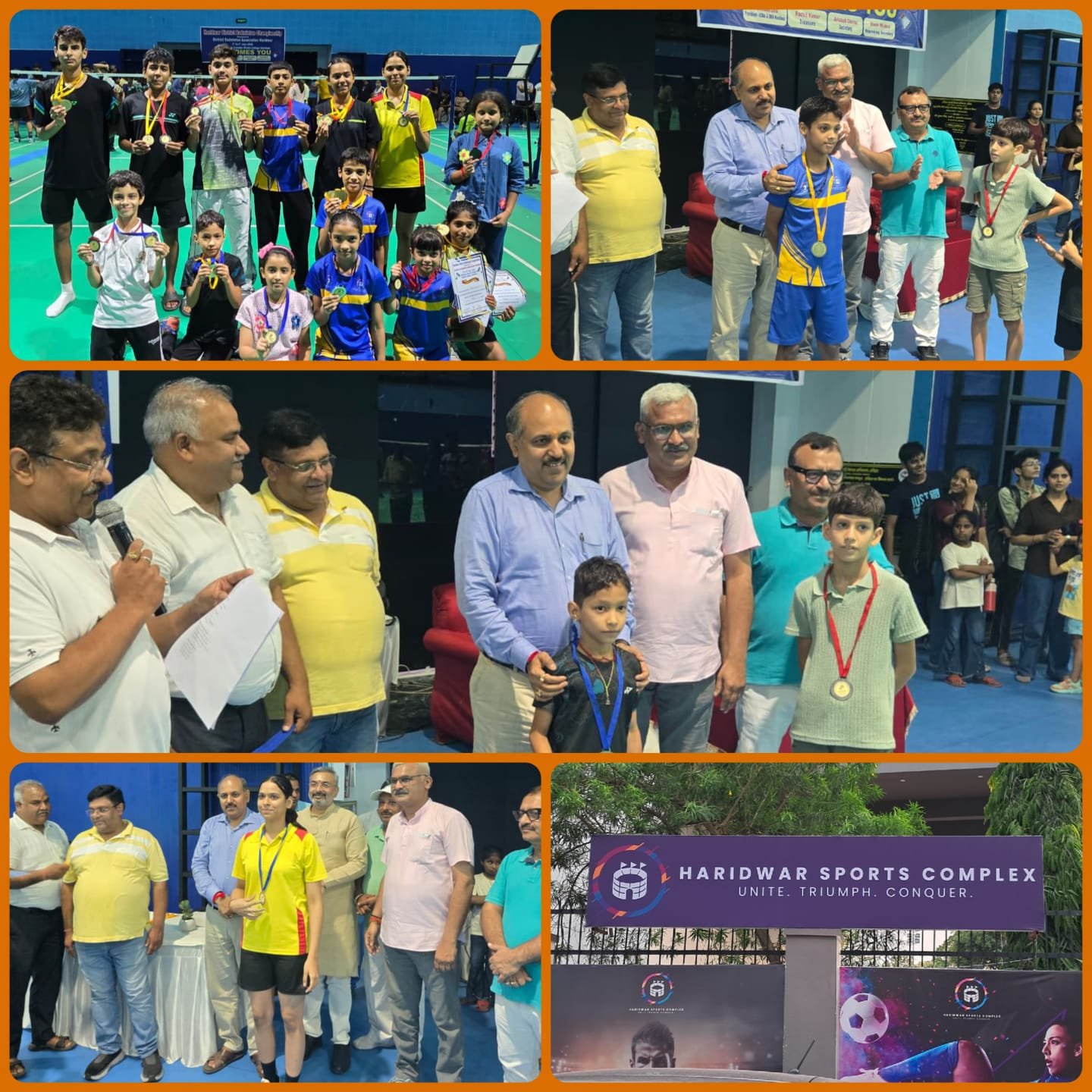 राज्य स्तरीय बैडमिंटन प्रतियोगिता के लिए हरिद्वार टीम का चयन, ​हरिद्वार स्पोर्ट्स कॉम्प्लेक्स के खिलाड़ियों का दबदबा