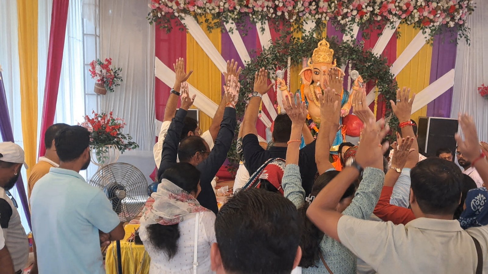 गणपति महोत्सव की धूम, धर्मनगरी हरिद्वार में सजे कई पंडाल