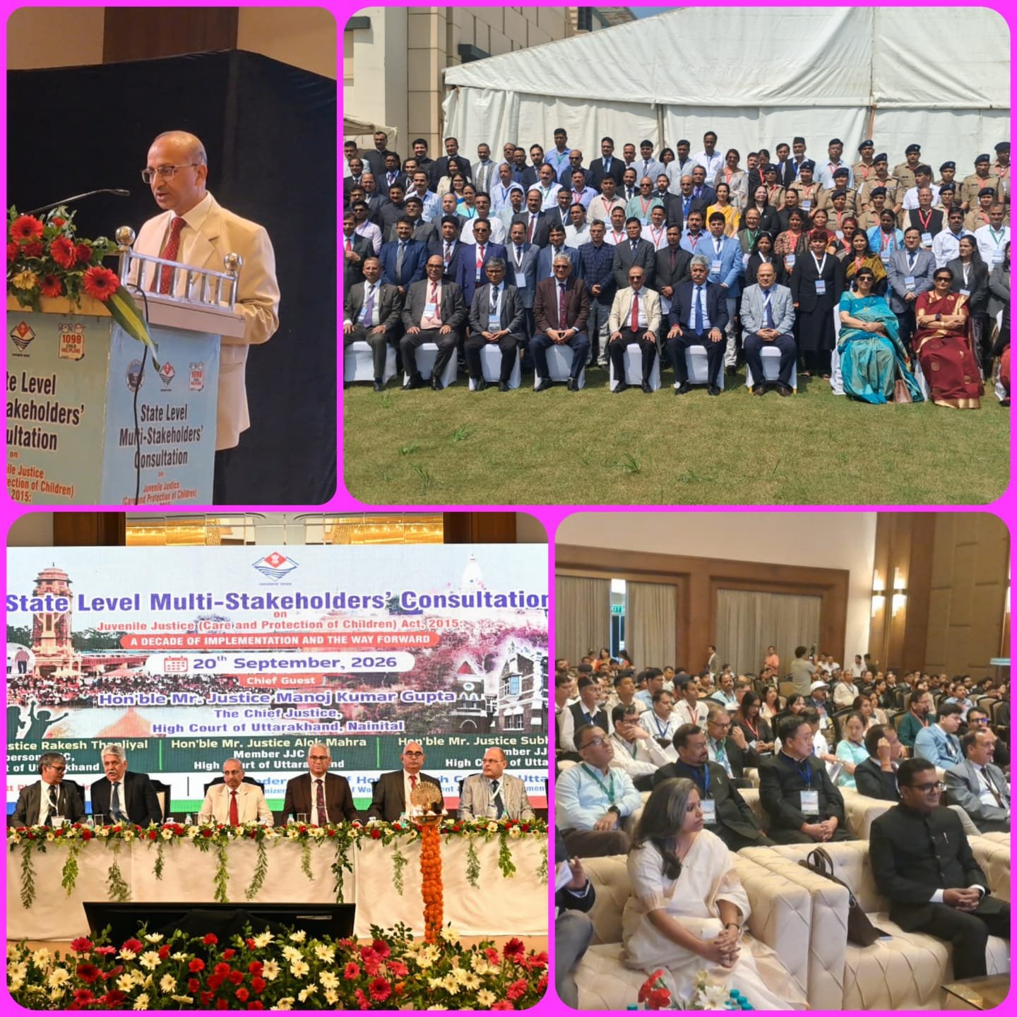 किशोर न्याय अधिनियम के 10 साल: हरिद्वार में राज्य स्तरीय परामर्श का आयोजन, बाल संरक्षण पर मंथन