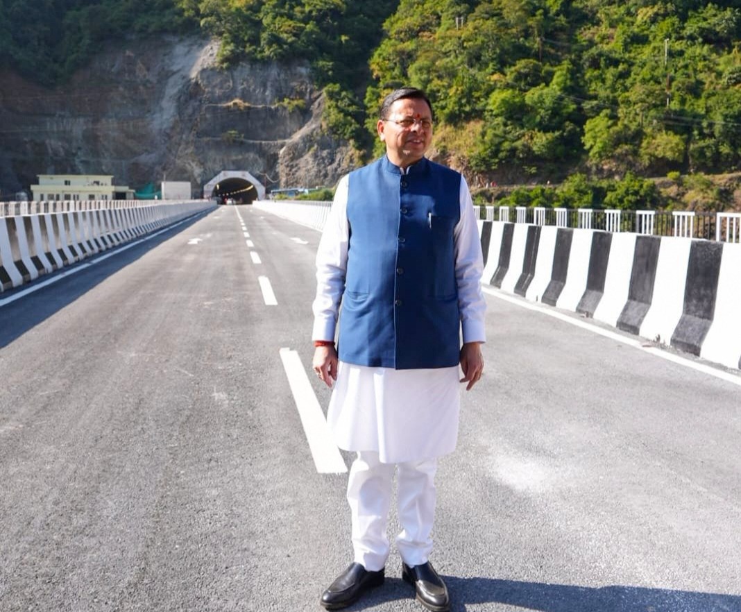 रुद्रप्रयाग को जाम से मिलेगी मुक्ति: 156 करोड़ की पुल-सुरंग परियोजना का ट्रायल शुरू, सीएम धामी ने किया अवलोकन
