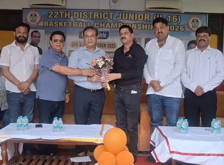 22वीं डिस्ट्रिक्ट यूथ बास्केटबॉल चैंपियनशिप शुरू, खिलाड़ियों में उत्साह