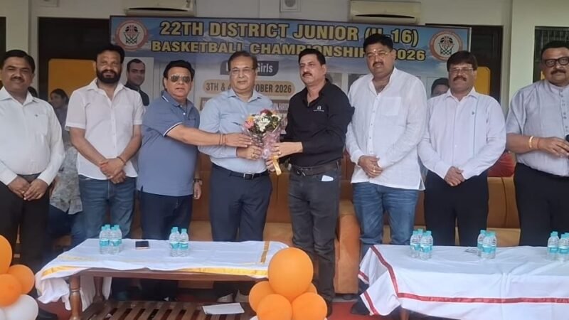 22वीं डिस्ट्रिक्ट यूथ बास्केटबॉल चैंपियनशिप शुरू, खिलाड़ियों में उत्साह